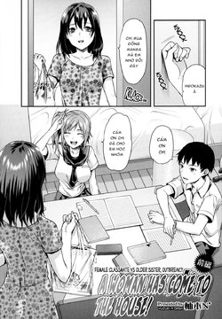 [Yuzuki N Dash] Joshi ga Uchi ni Kita! Zenpen (COMIC Tenma 2013-09) [Vietnamese Tiếng Việt] [shirayuki(vothientai)]