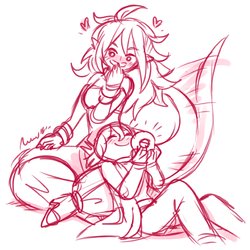 [rururururus]Android 21 vore sketch