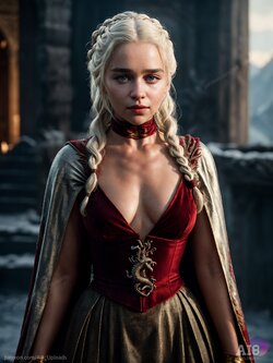 AI Emilia Clarke #Daenerys Targaryen Game of Thrones [AI Generated]