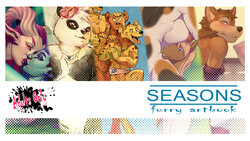 [Freckles, Javiera, Negger, Pimienta, Rajii] SEASONS furry artbook