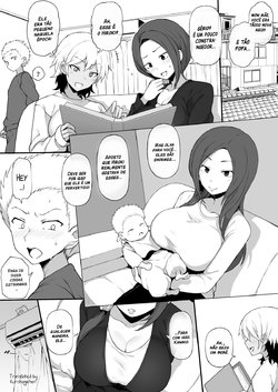 [Terasu MC] Mama no Oppai o Ubawareru | Stolen Mother's Breasts [Portuguese-BR] [Hentai Season]