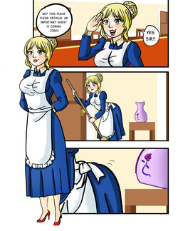 [Pink and Peachy] The Naked Peaches Comic: The Maid