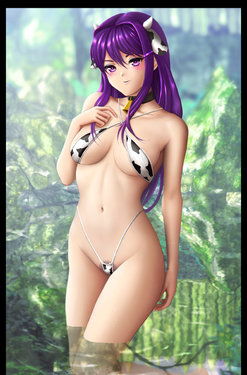 [Ningyon] - [ユリ] Yandere in moo moo bikini