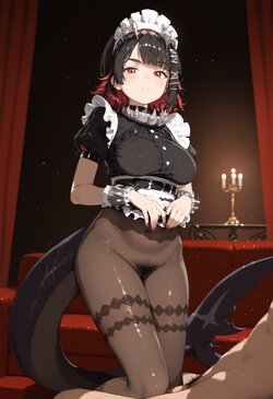 [BlackWife] 黒い嫁 [AI generated]