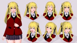 [Katoku-tai Kyappu] [Koikatsu] Kakegurui No Saotome Mary O Sakusei (Demo Jitsuwa…)