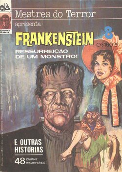 Mestres do Terror nº 8 - Ressureição De Frankenstein