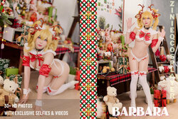 ZinieQ - Barbara Christmas (Genshin Impact)