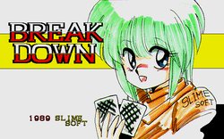 [Slime Soft] Break Down (OldDoujinGame) (1989) (X68000)
