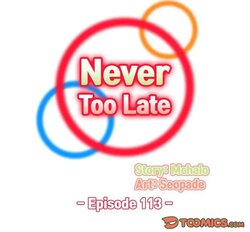 [Mchalo] Never Too Late / My Mom Is a Female College Student 113 - 120