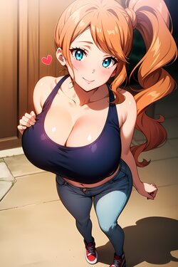 [AI Generated] Seraphim - Sonia Jeans 2 (Pixiv)