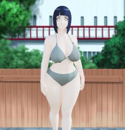 うずまきヒナタ - Hinata Uzumaki Enjoying the Sun