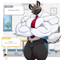 [The Fabulous Croissant] Aggressive Buff Haida (Aggretsuko)