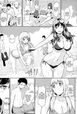 [Hissatsukun] Swap on the Beach!! (Uri-Uri JK) [Portuguese-BR] [EHCOVE] [Decensored]