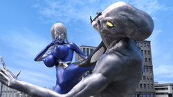 [yoidore] Ultraman Nexia Breast Blamed by alien 1