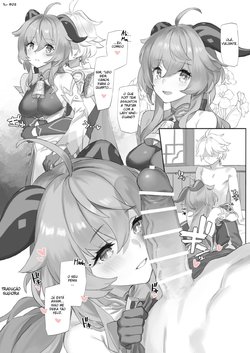 [92M] Kanu-chan ni Amaeru o Manga | Fawning on Ganyu (Genshin Impact) [Portuguese-BR] [Sugiora]