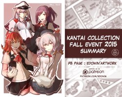 [Edowin] KanColle Fall Event 2015 Summary (Kantai Collection -KanColle-) [English]