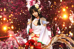 Arena of Valor Cosplay Fox Shrine Maiden Tel'Annas