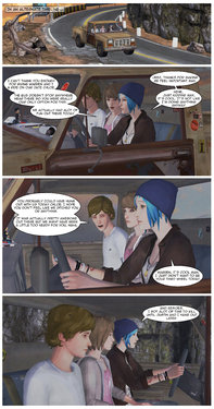 GrahamField Life is Strange comic by DV89