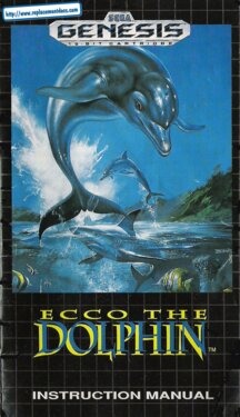 Ecco the Dolphin (Genesis (Mega Drive)) Game Manual