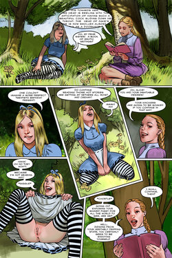 Alice off the deep end (Alice in Wonderland parody, ongoing)