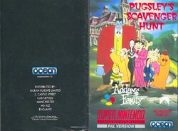 Addams Family, The Pugsley's Scavenger Hunt (1993) - SNES Manual