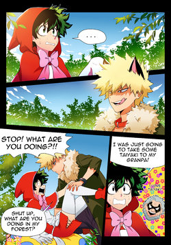 [kitsune23star] BakuDeku (Red Riding Hood)