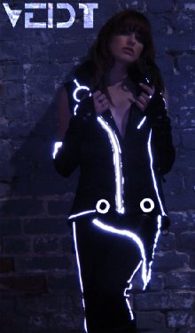 Veidt - Virginia as Quorra from Tron Legacy