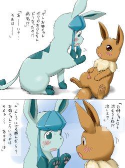 [Koori Nezumi] Glaceon 日常人生 (Pokemon)