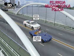 PELIRROJA ABUSADA POR LA POLICIA