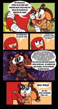 [Misconamour] Sticks & Knuckles (Sonic The Hedgehog) [Portuguese-BR]