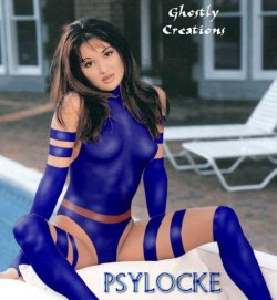 Psylocke cosplay - random pics