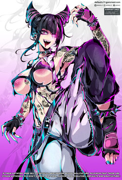 [Defaultz_17] 2023 Juri Street Fighter 6 Gumroad Rewards