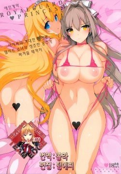 (C87) [Basutei Shower (Katsurai Yoshiaki)] Aijin Keiyaku ROYALGUARD ♥ PRINCESS (Amagi Brilliant Park) [Korean] [TEAM EDGE]