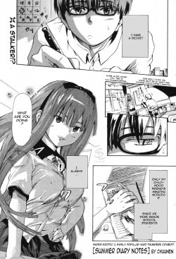 [Chuunen] Natsu no Kansatsu Nikki | Summer Diary Notes (COMIC Potpourri Club 2007-10) [English] [Sling]