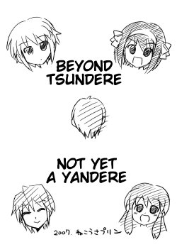 [Nekousapurin (Ra-men)] Tsundere Ijou Yandere Miman | Beyond Tsundere Not Yet A Yandere (Suzumiya Haruhi no Yuuutsu) [English]