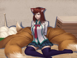 [Case_nine] Academy Ahri / 아리 체육관납치 감금 (League of Legends)