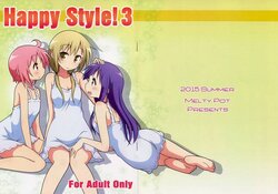 (C88) [Melty Pot (Mel)] Happy Style! 3 (Yuyushiki) [Spanish] [KumaGirl Translation]