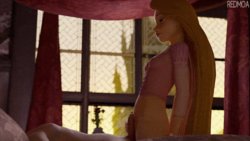 [Redmoa] Rapunzel Cowgirl (_gif)