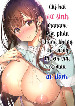 [Nama Cream Biyori (Nanase Meruchi)] Teihanpatsu JK Onee-chan Manami wa S na Otouto ni Sakaraenai [Vietnamese Tiếng Việt] [Digital]