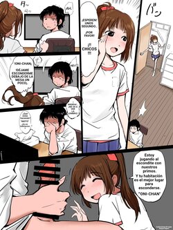 [mimamoriencyo] Imouto-chan ga Onii-chan no Chinko o Peropero suru dake no Manga desu. [Spanish]