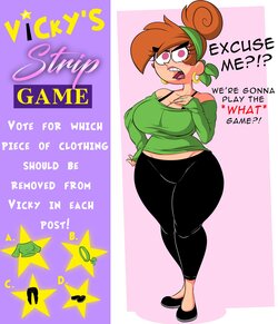 [TeenageBratwurst]  MILF Vicky's Stripgame (ongoing)