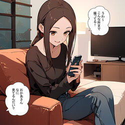 【鮫島猛]】Takagi-san [AI Generated]