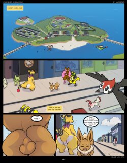 [Kuroodod] The New Adventures of Oversexed Eeveelutions (Pokemon)