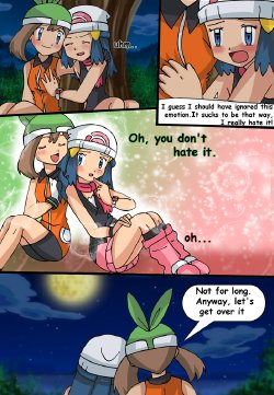 Artist Hikariangelove Pokemon Confessions of a Fellow Coordinator (Non-Hentai) May (Haruka) ハルカ, Dawn (Haruka) ヒカリ,