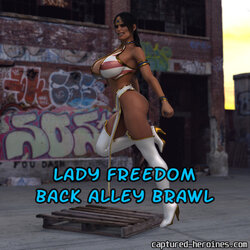 [Captured Heroines] Lady Freedom Black Alley Brawl