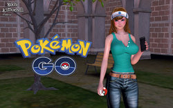 "Pokemon Go"  (erotic 3D) (English ver.) (3d animation) "Ecchi Kimochiii"