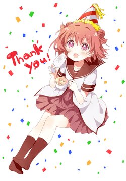 [Namori] Character thank you card! (YuruYuri)