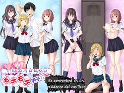 [Turquoise (Arsenal)] Galge no Shujinkou no you na Motemote Danshi ga Locker no Juunin ni Naru Made + Omake [Spanish] [Saga13]