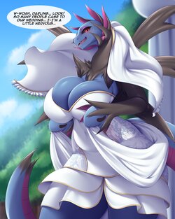[MelonArt] Hydreigon Wedding Day (Pokémon)