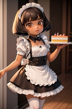 Café maid [AI Generated]